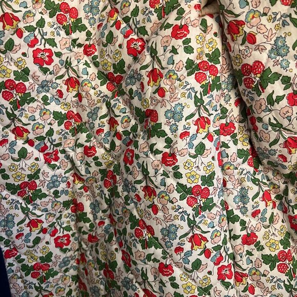 Mini Boden Wool Blend Embroidered Girl's Coat - Size 5-6 - Picture 6 of 7